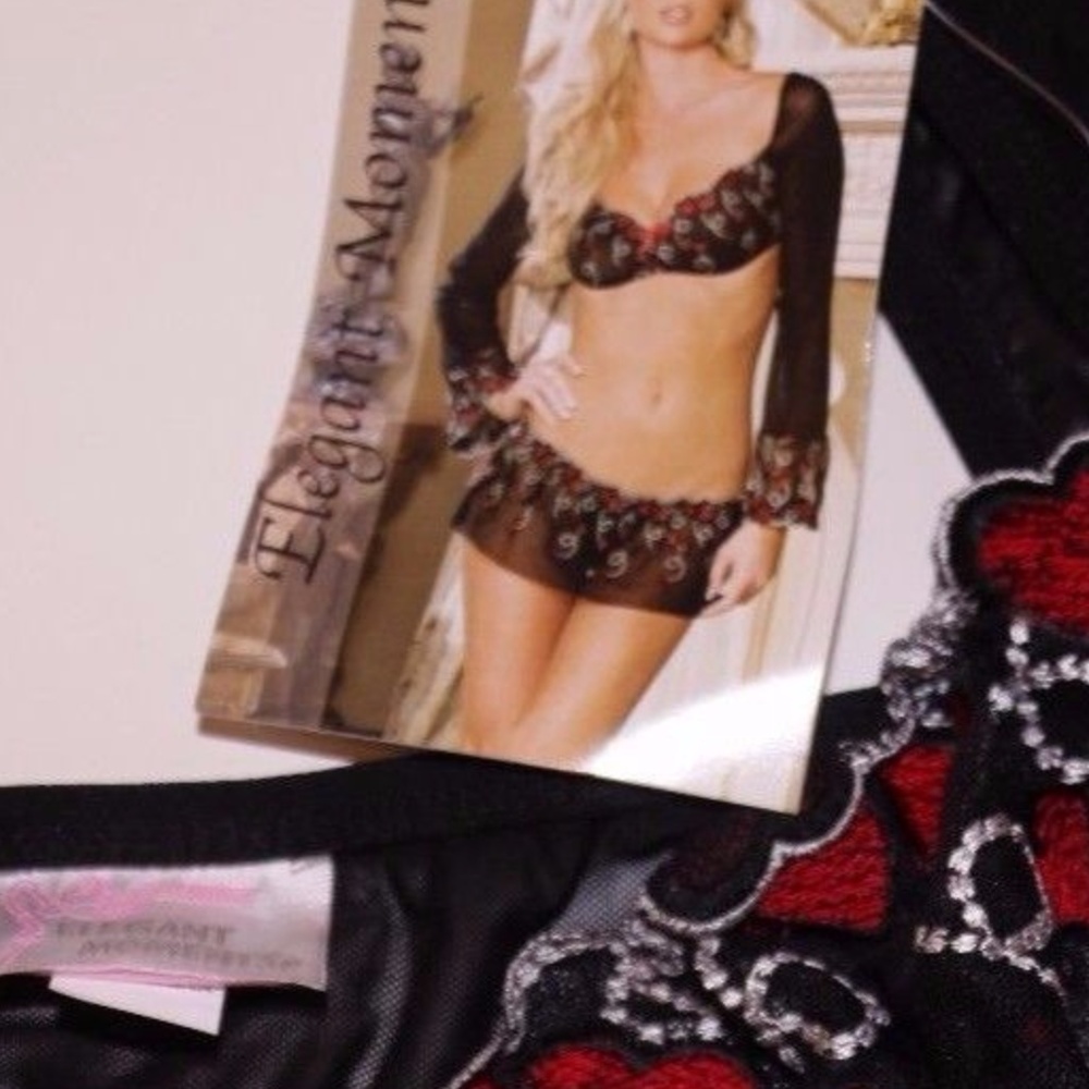 Elegant Moments Lingerie top and bottom